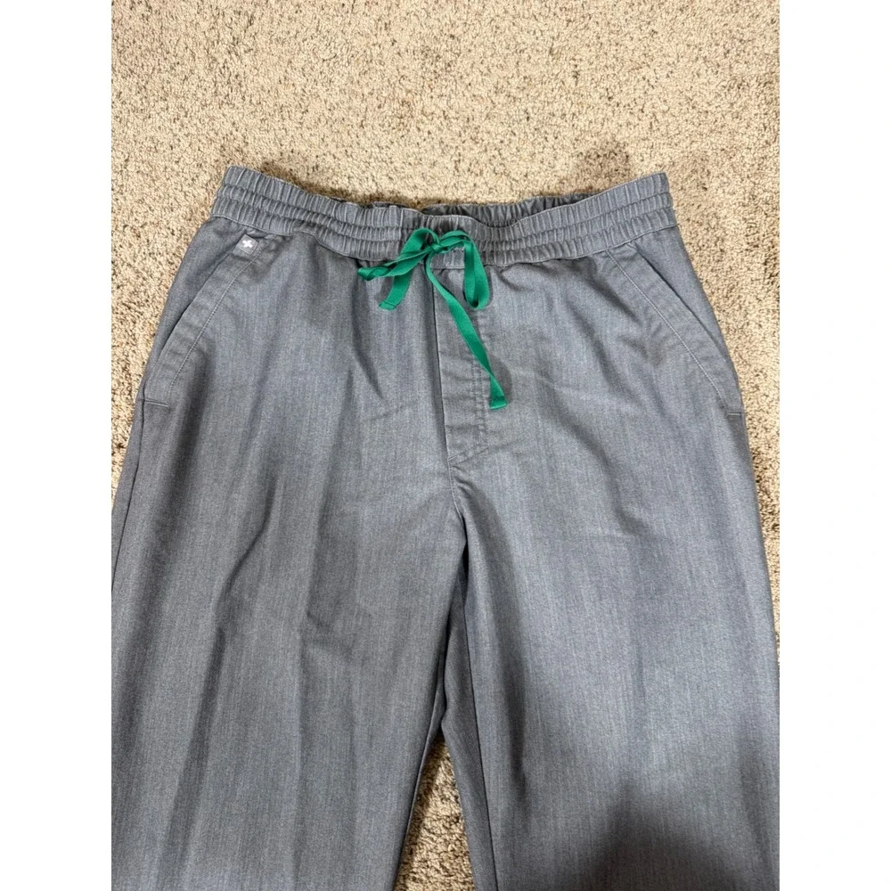 Figs Men's Pisco  Graphite Gray Straight-Leg Nurse Scrub Pant Size Medium